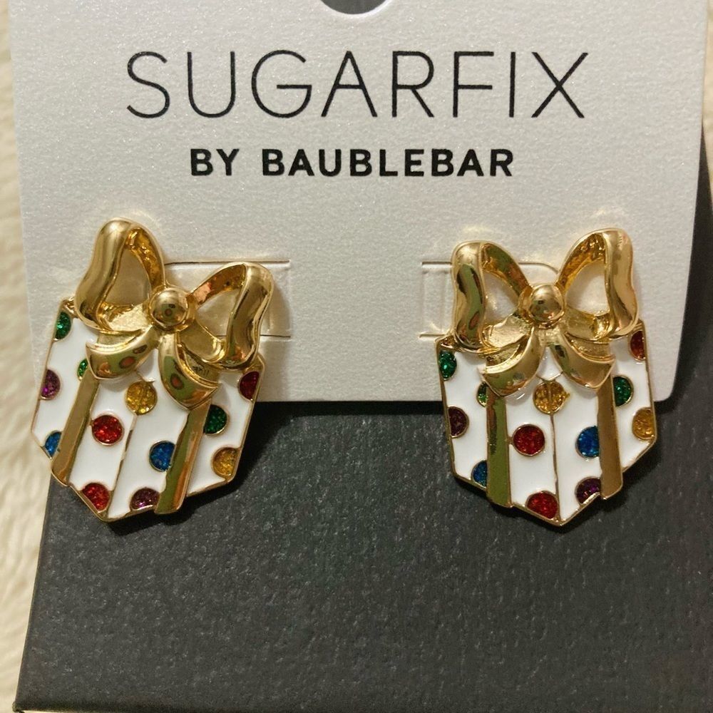 NWT BAUBLEBAR SUGARFIX GIFT BOX DROP EARRINGS